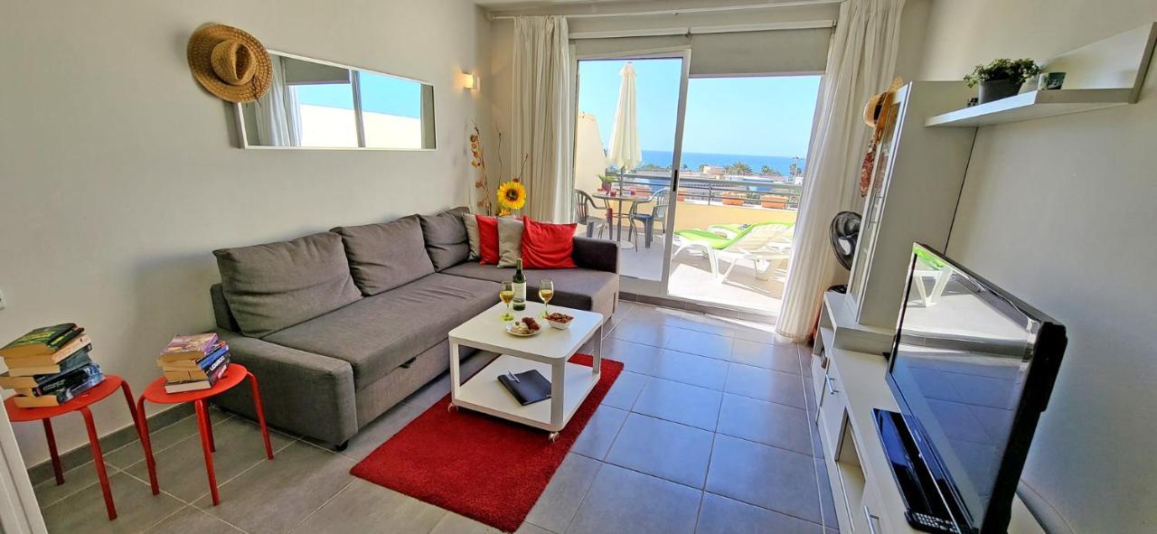Ferienwohnung Buena Vista - Morro Jable - Meerblick - Pool Exteriör bild